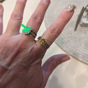 LEVIAN CITRINE Size 7 1/2-8